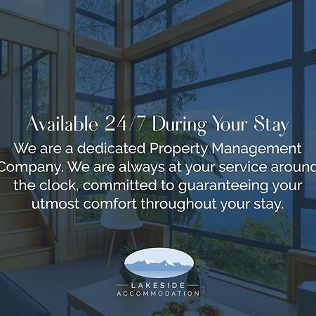 Blue Dun Views - Taupo Apartment Bagian luar foto
